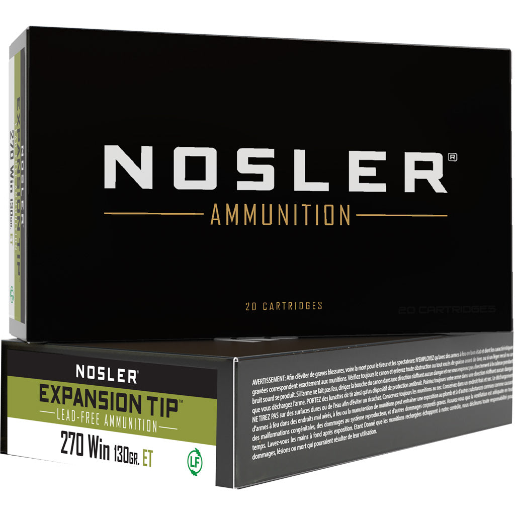 Nosler Expansion Tip SP 130 Grain .270 Winchester  054041400312