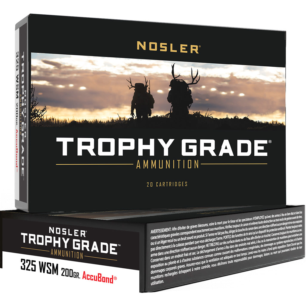 Nosler Trophy Grade AccuBond Spitzer 200 Grain .300 RUM  054041601658