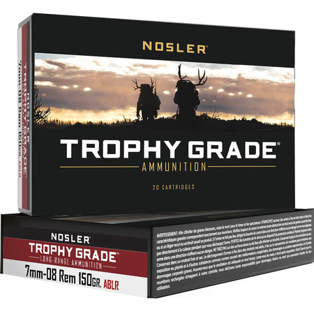 Nosler Trophy Grade AccuBond Long Range 150 Grain 7mm-08 Remington  054041610209
