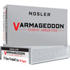 Nosler Varmageddon Rifle Ammunition 17 Rem  Fireball 20 gr  VG FBT 20 rd 