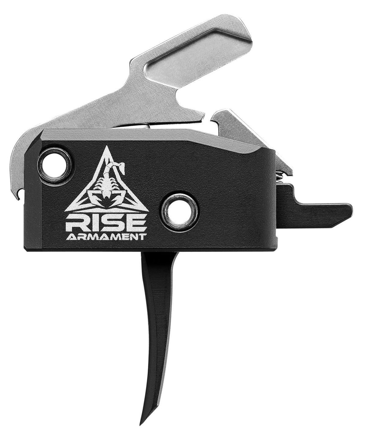 Rise Armament RA434BLKAWP RA-434 Single-Stage Flat Trigger High Performance Anti-Walk Pins AR-Style