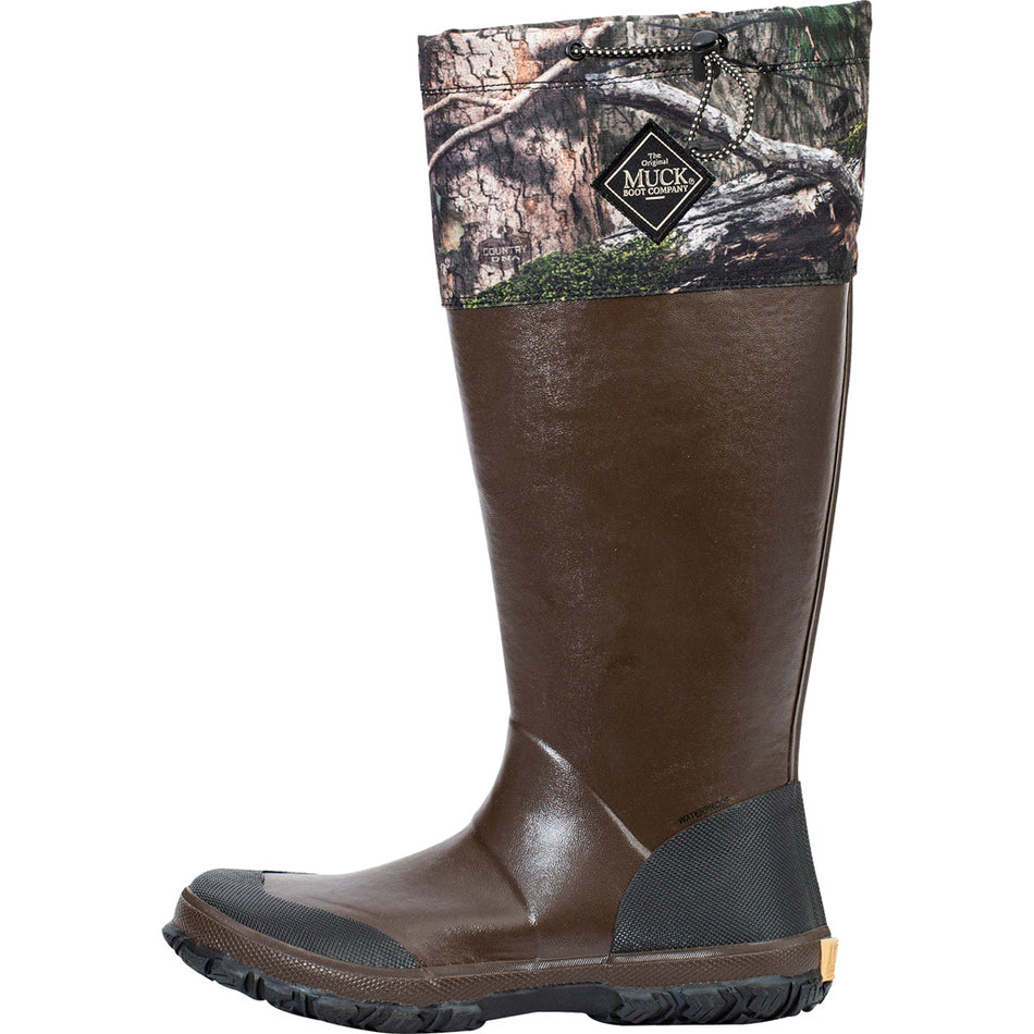 Muck Unisex Forager Adjustable Height Boot Mossy Oak Country DNA Size 8