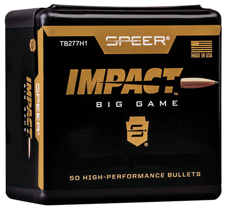 Speer Impact .277 Caliber 150 Grain Slipstream Tip Bonded Bullets 50/Box