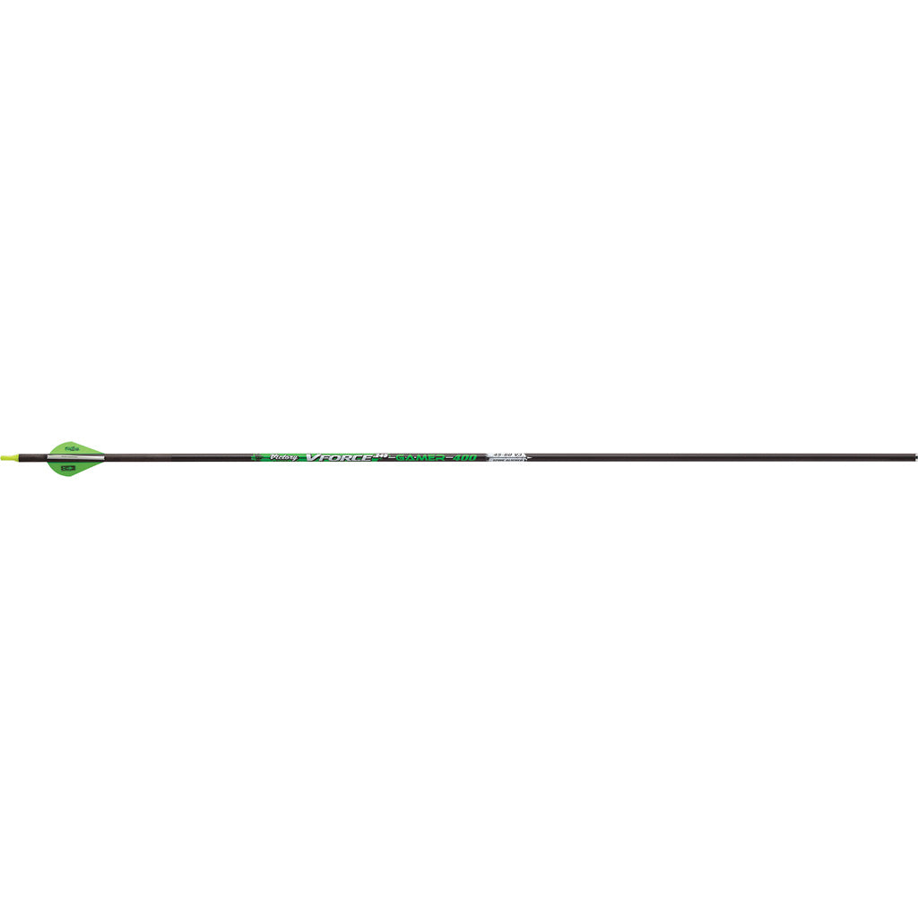 Victory VForce Gamer Carbon Arrows 250 2 in. Vanes 6 pk.