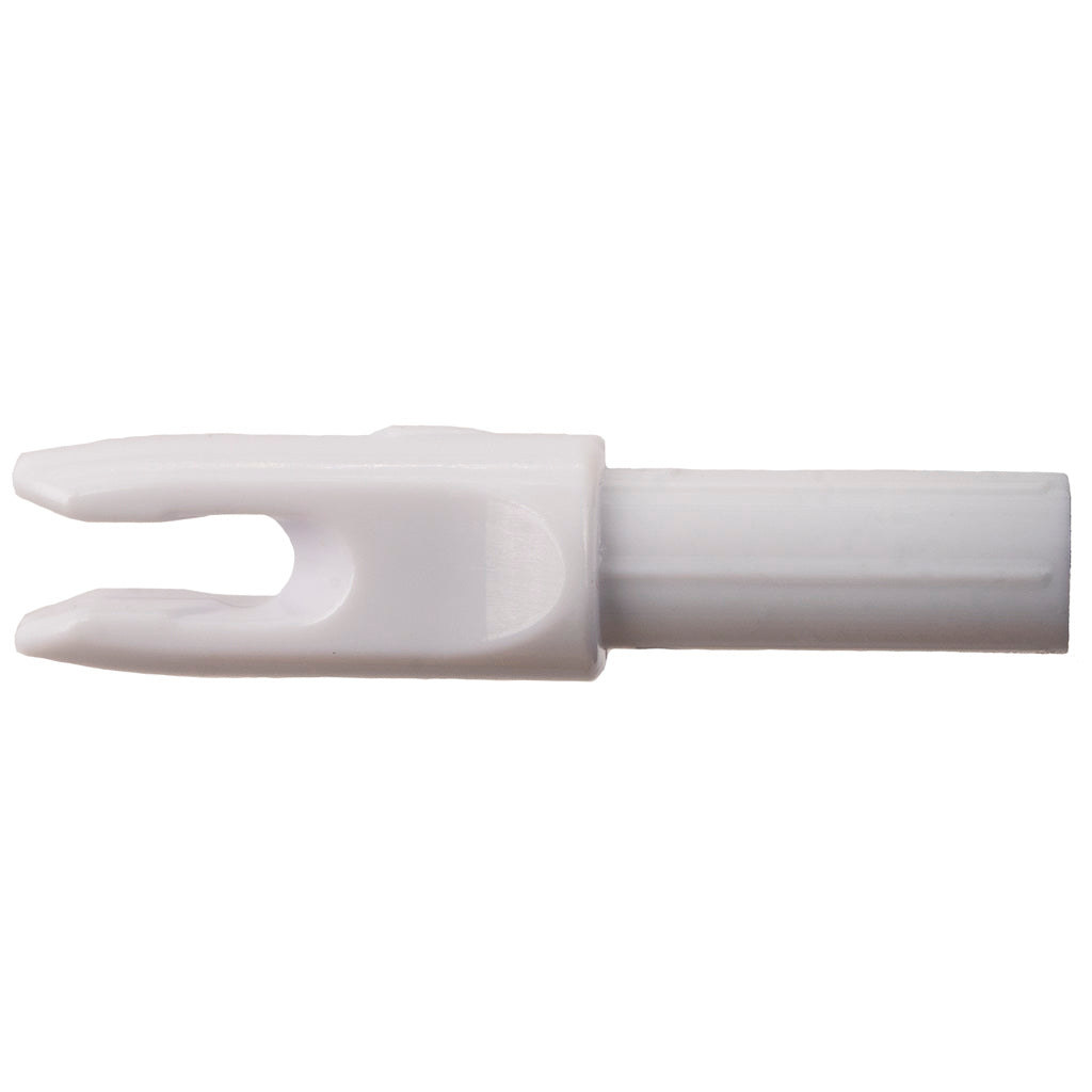 White Press Fit Nocks for Victory 3DHV/RIP Arrow Shafts 12 pk.