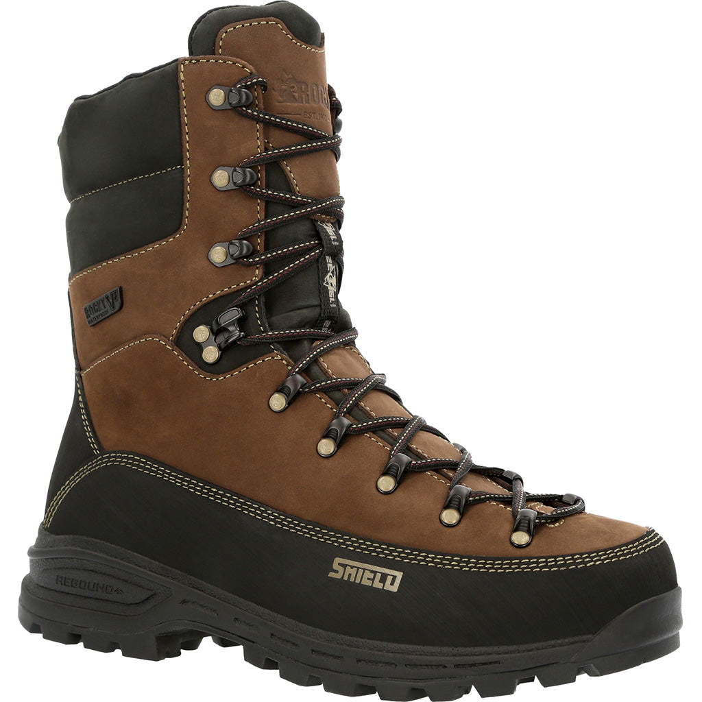 Rocky MTN Stalker Pro Insulated Waterproof Boot Brown 400G Sz 11
