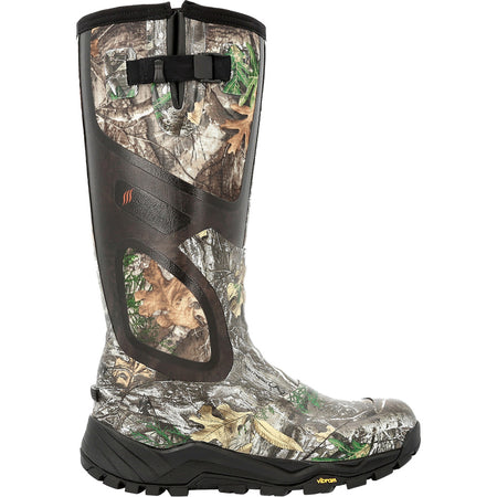 Rocky XRB Vulcanized Rubber Outdoor Boot Realtree Edge 7mm Size 10