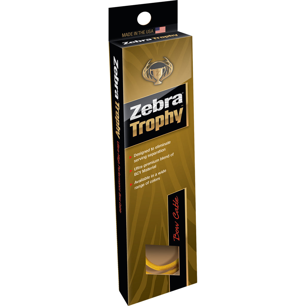 Zebra Trophy ATLAS Black Split Cable USA Made Trophy Process