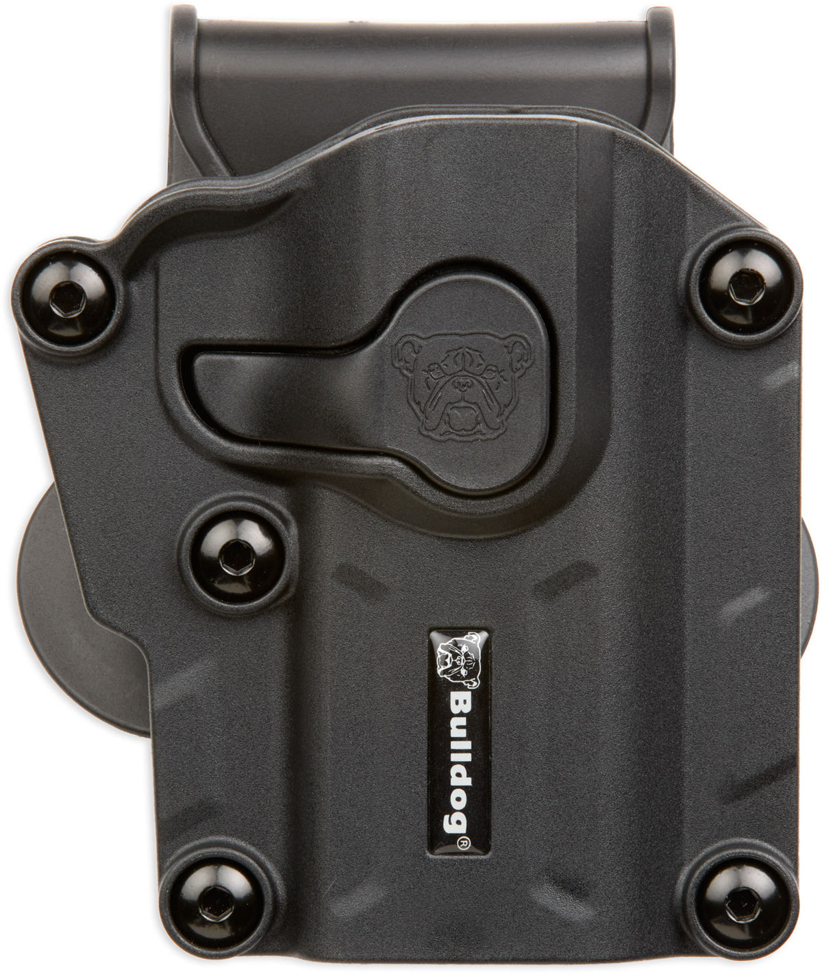 Bulldog MX001 Max Series OWB Holster Black Polymer Paddle Compatible with Sig P250/P320 S&W M&P 9/40/45 Right Hand