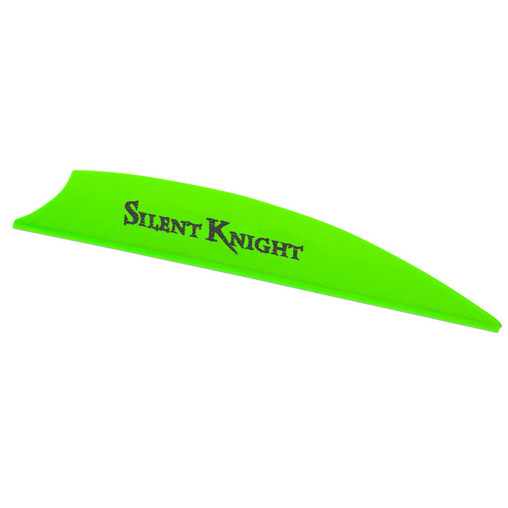 Flex Fletch Silent Knight Bowhunter Vanes Flo Green 3 in. 36 Count