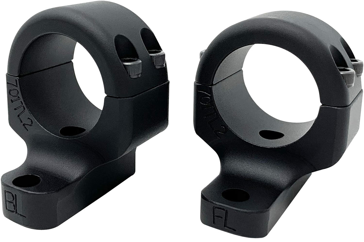 DNZ 701TL2 Matte Black 1-Inch Game Reaper 2 Signature Series Scope Mount for Howa