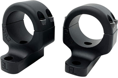 DNZ 701TL2 Matte Black 1-Inch Game Reaper 2 Signature Series Scope Mount for Howa