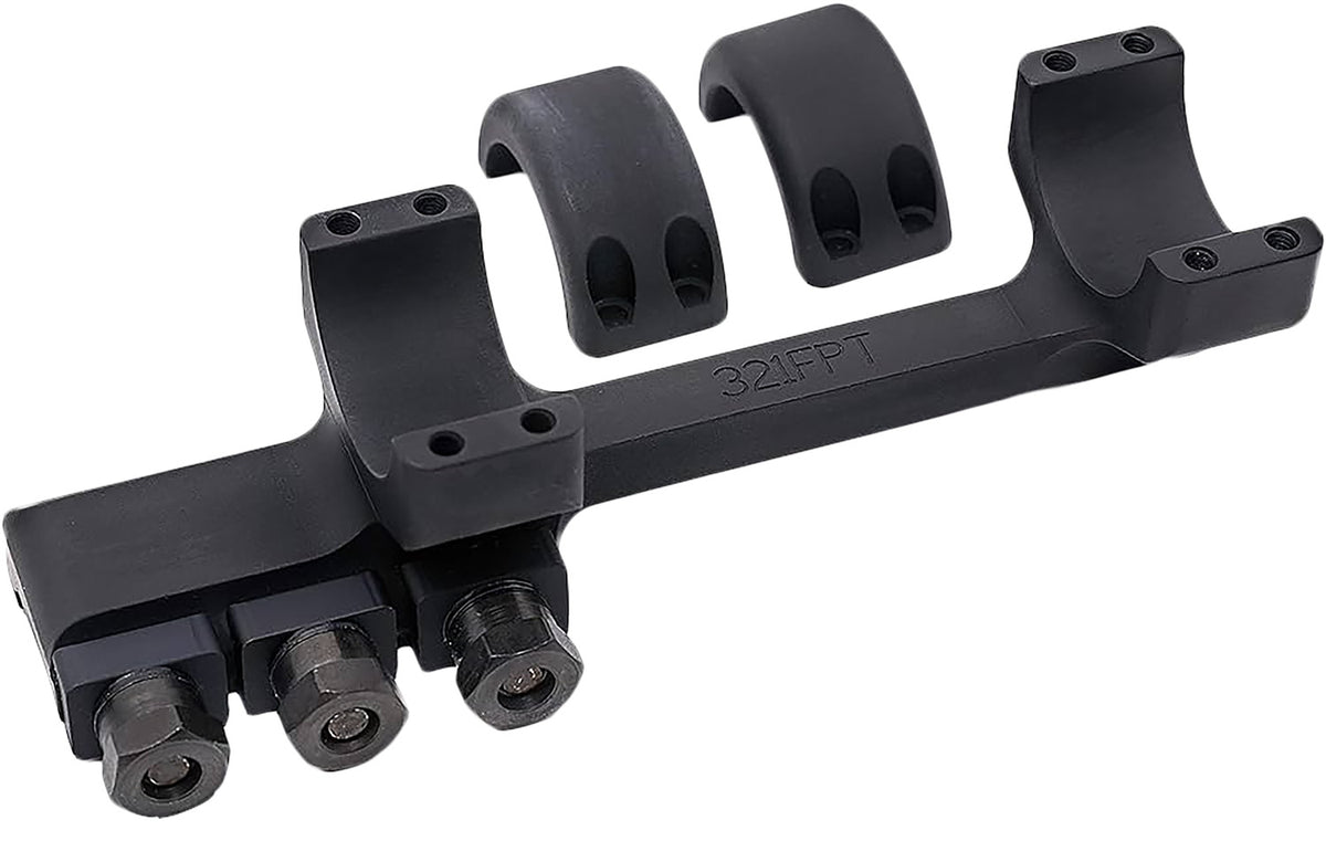 DNZ 321FPT Matte Black Freedom Reaper Forward Picatinny 3.8 Scope Mount/Ring Combo