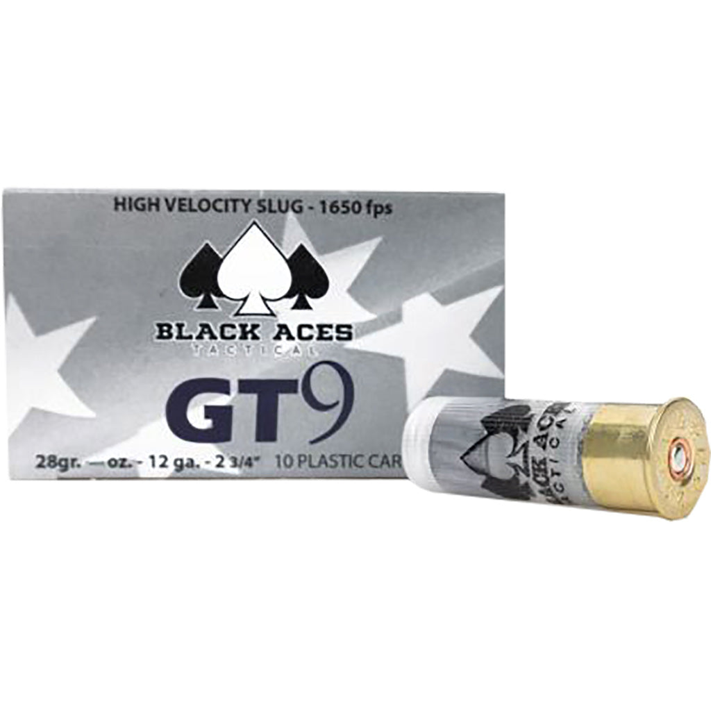 Black Aces Tactical GT9 High Velocity Slug 12 Gauge 1 oz 2.75 in