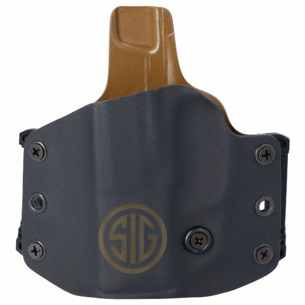 Sig P365 OWB Holster Optics Ready Black RH for 1.5-1.75 in. Belts