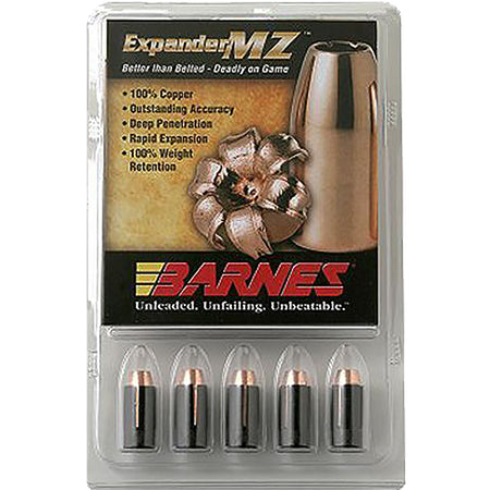 Barnes 50 Cal. 250 gr. Expander MZ Sabot Muzzleloader Bullets 15 pk.