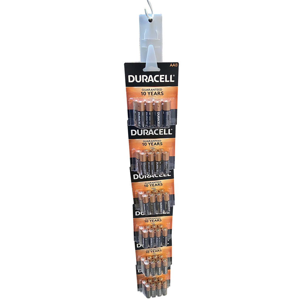 Duracell Coppertop AA/AAA Batteries Strip Clip Retail Pack
