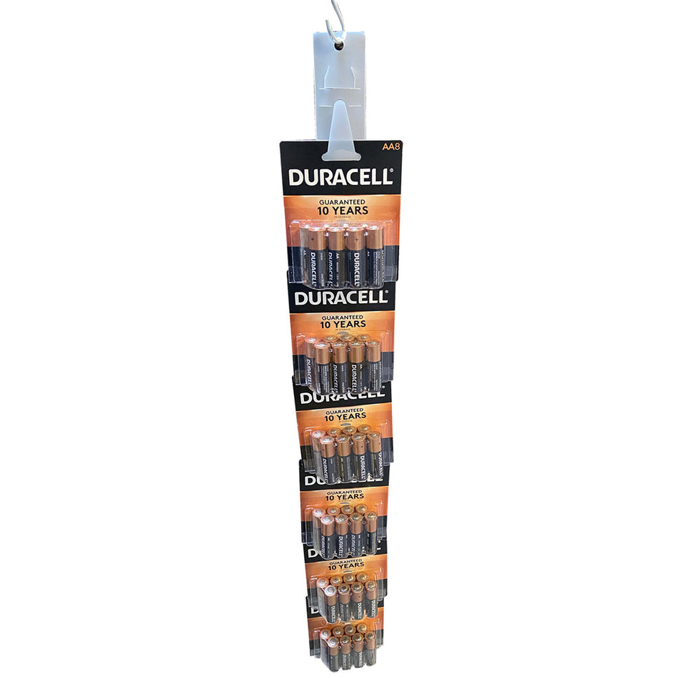 Duracell Coppertop AA/AAA Batteries Strip Clip Retail Pack