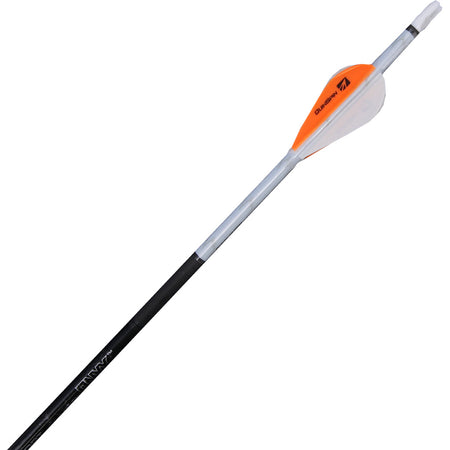NAP Quikfletch Twister 2 in. Arrow Fletch Rap White and Orange