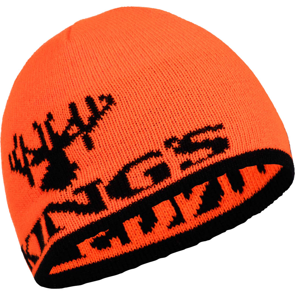 Kings Blaze Orange Logo Knit Beanie