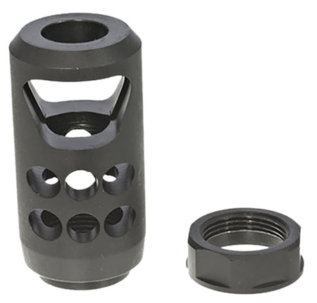 Ruger 90641 Muzzle Brake for American Ranch .450 Bushmaster & Marlin .45-70, Black Alloy Steel, 1" Diameter