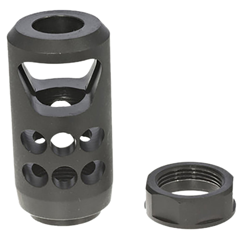 Ruger 90641 Muzzle Brake for American Ranch .450 Bushmaster & Marlin .45-70, Black Alloy Steel, 1" Diameter