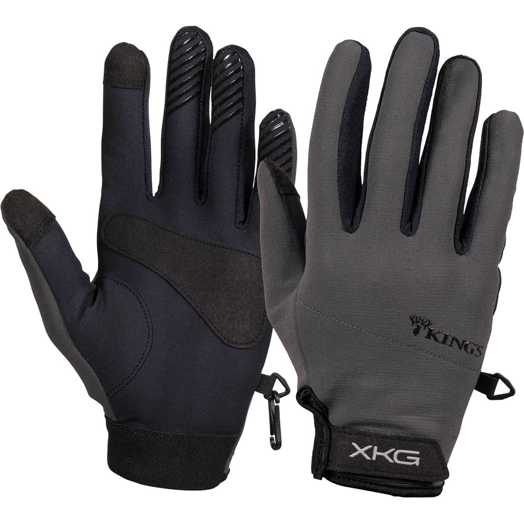 Kings XKG Windproof Mid Weight Glove Charcoal L