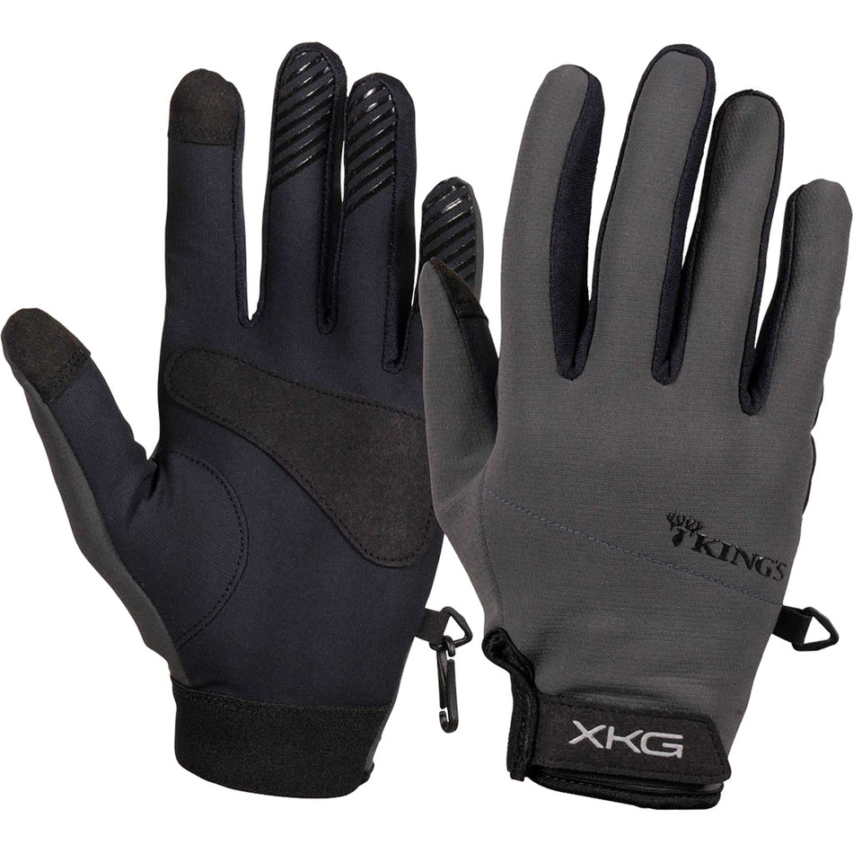 Kings XKG Windproof Mid Weight Glove Charcoal L