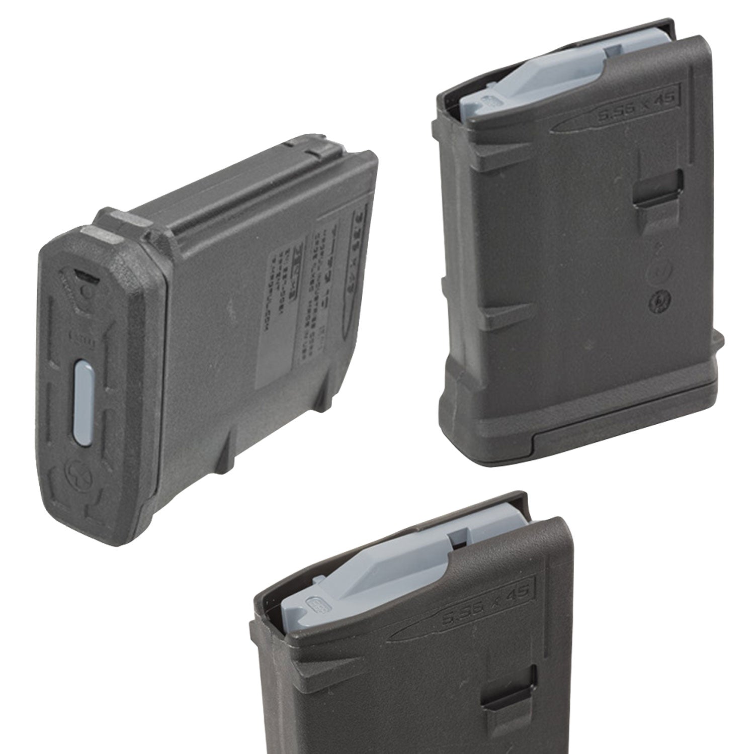 Ruger 90659 10rd .223 Rem/5.56x45mm AR-556 & American Rifle Mag Black Steel