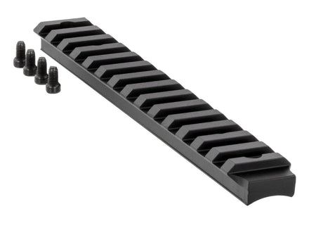 Ruger 90672 Black Anodized Aluminum Picatinny Rail for American Rifle Long Action