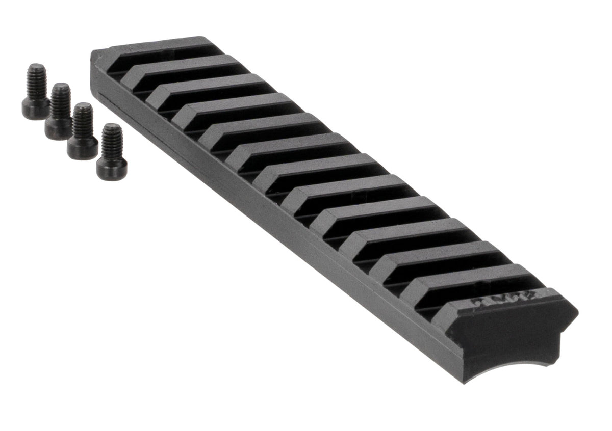 Ruger 90673 0 MOA Picatinny Rail Black Aluminum Fits Ruger Precision Rimfire