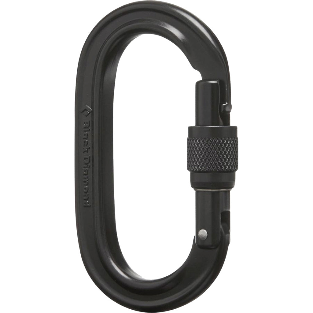 Latitude Oval Carabiner with Snag-Free Keylock and Screwgate