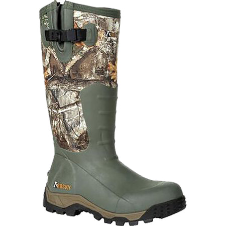 Rocky Sport Pro Dual-Density Rubber Hunting Boot Realtree Edge Size 13