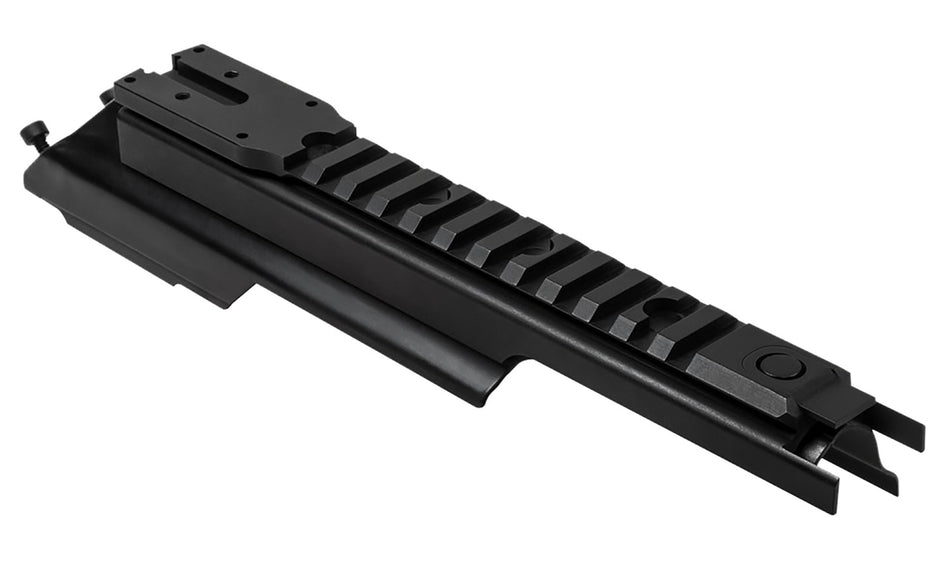 NcStar MAKMDV2 Gen 2 AK Rail Receiver Cover with Micro Dot Mount Steel Aluminum 9.50"