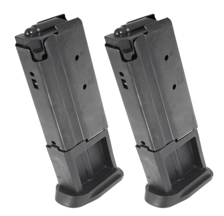 Ruger 90712 10rd 5.7x28mm Ruger-57 Black Oxide Steel 2 Per Pack Value Magazine