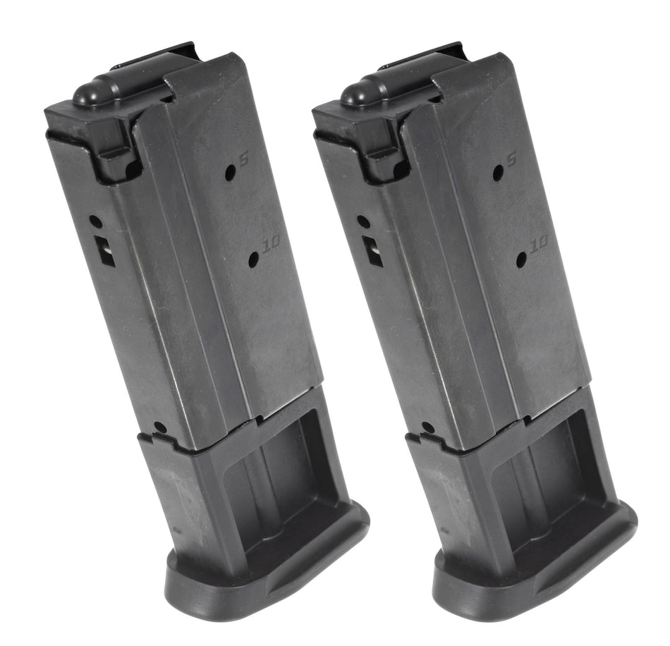 Ruger 90712 10rd 5.7x28mm Ruger-57 Black Oxide Steel 2 Per Pack Value Magazine