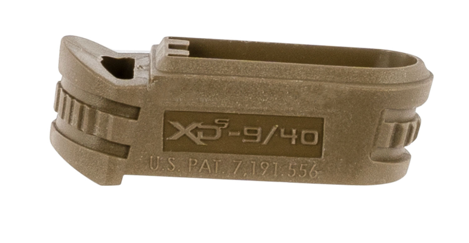 Springfield Armory XDS5902MFDE Polymer Flat Dark Earth Backstrap Sleeve for XD-S 9mm 3"-4" Barrel