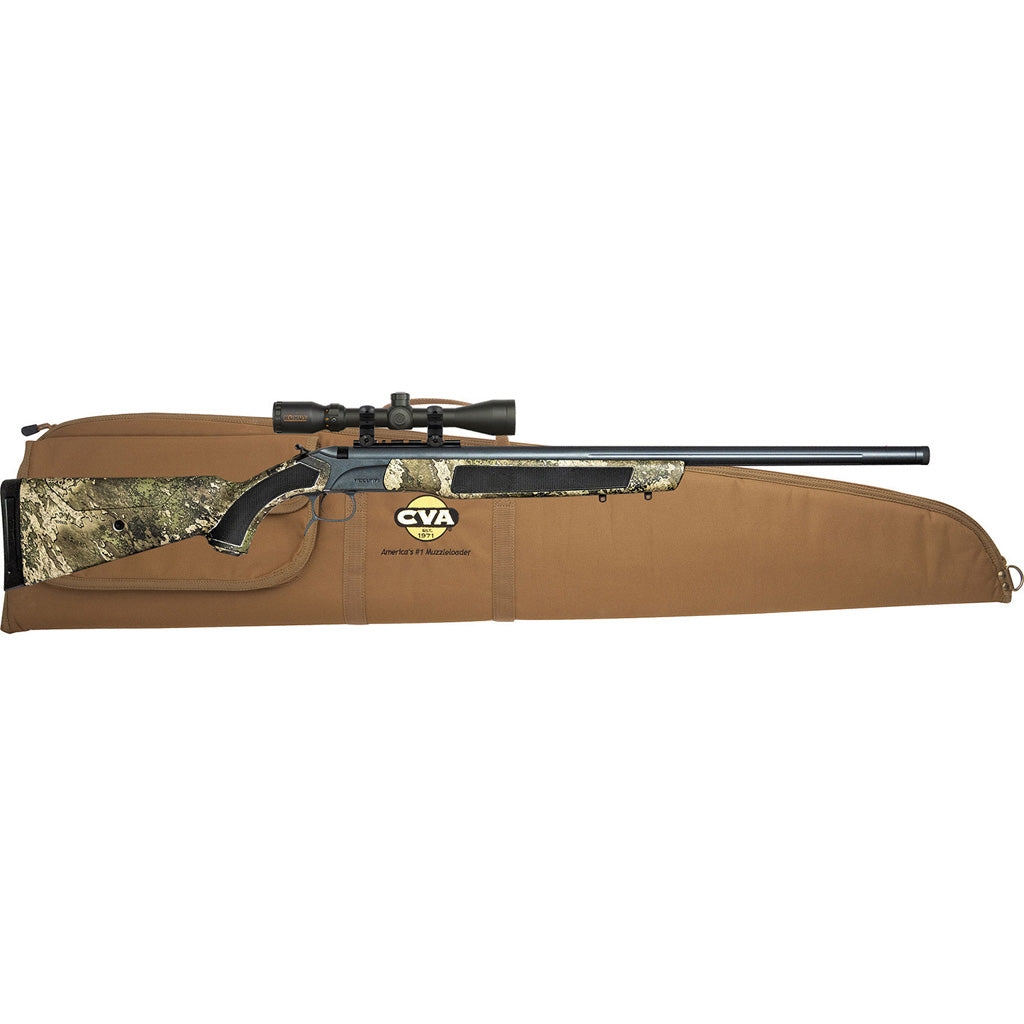 CVA Accura MR-X Muzzleloader 50 Caliber Nitride Sniper Grey 26" Barrel True Timber Strata with Konus Scope