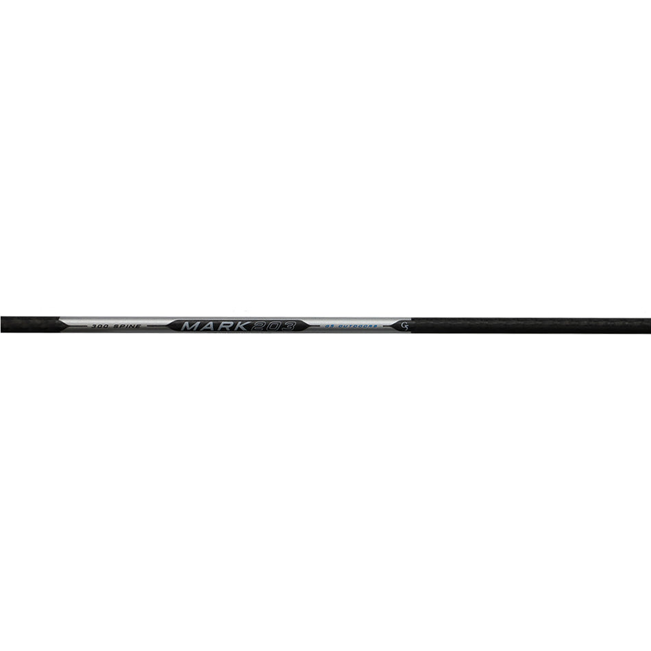 G5 Mark 203 6-Pack Arrows 250 2 in Blazer Vanes Carbon