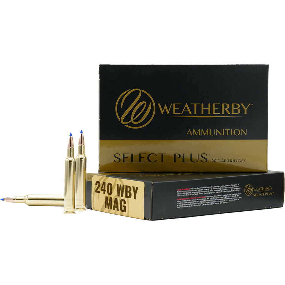 Weatherby Select Plus Hammer Custom 72 Grain .240 Weatherby Mag  747115450183