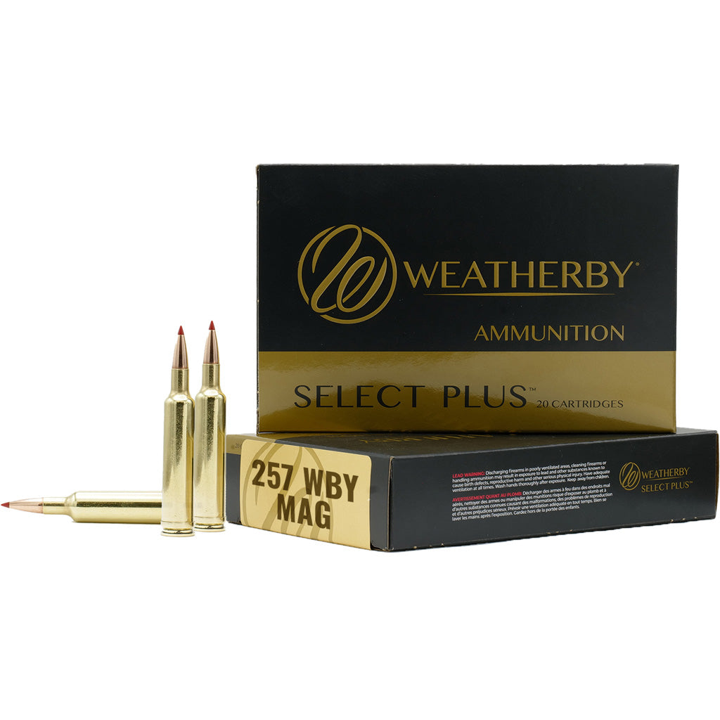 Weatherby Select Plus Hammer Custom 92 Grain .257 Weatherby Mag  747115451647
