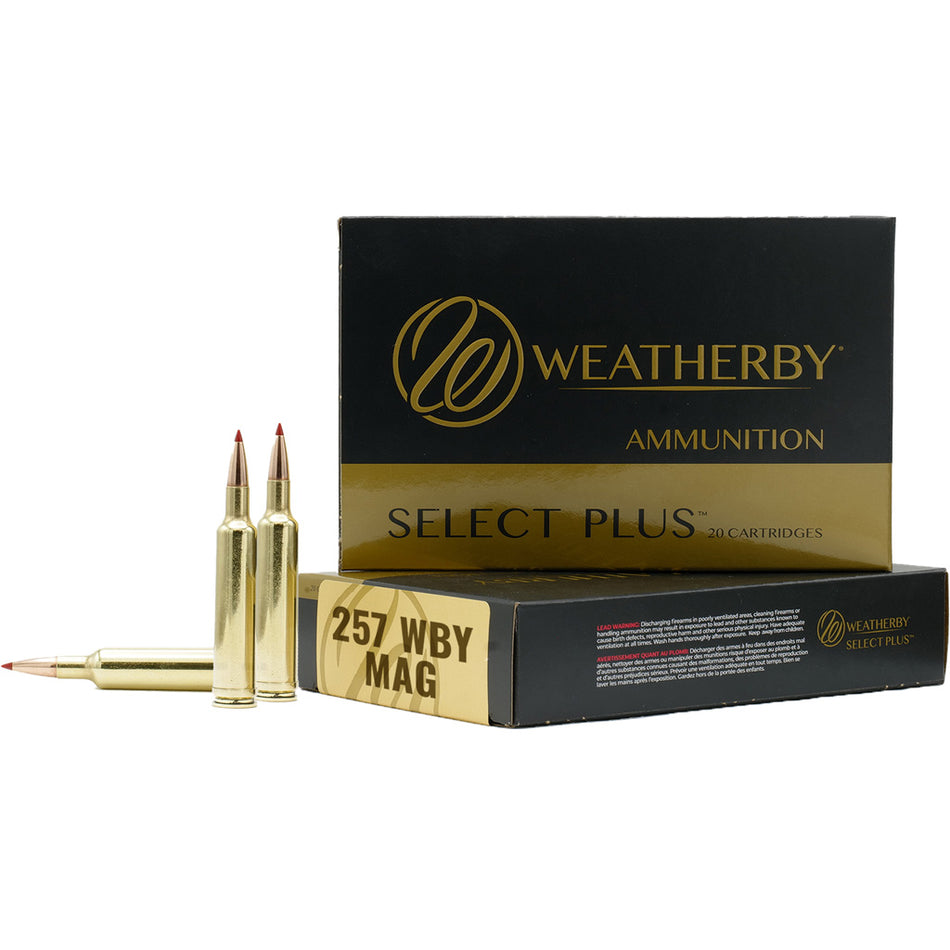 Weatherby Select Plus Hammer Custom 92 Grain .257 Weatherby Mag  747115451647