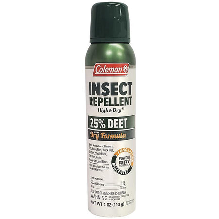 Coleman High and Dry 4oz 25% DEET Insect Repellent Spray