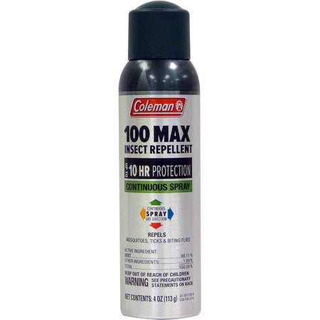 Coleman Max 4oz High-Concentration DEET Insect Repellent Continuous Spray