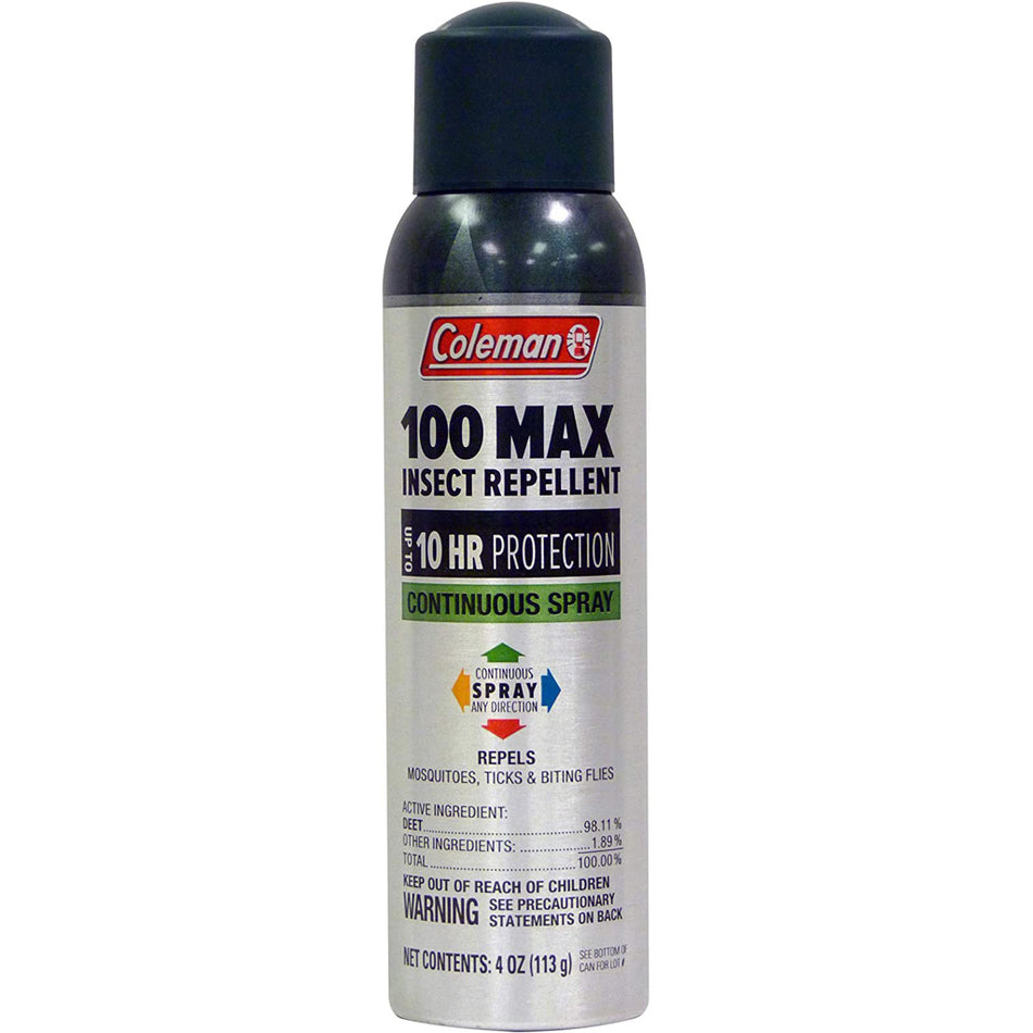 Coleman Max 4oz High-Concentration DEET Insect Repellent Continuous Spray