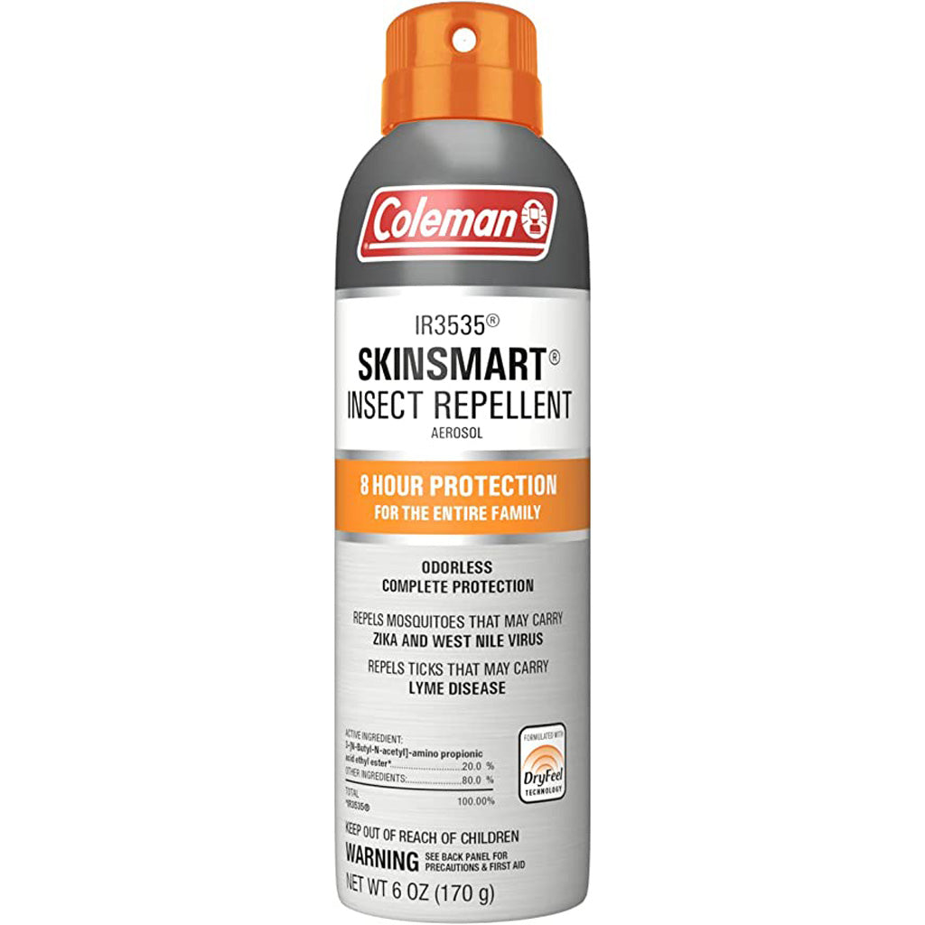 Coleman SkinSmart 6oz DEET-Free IR3535 Insect Repellent Aerosol Spray