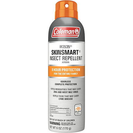 Coleman SkinSmart 6oz DEET-Free IR3535 Insect Repellent Aerosol Spray