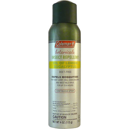 Coleman Botanicals 4oz Lemon Eucalyptus Plant-Based Insect Repellent Spray