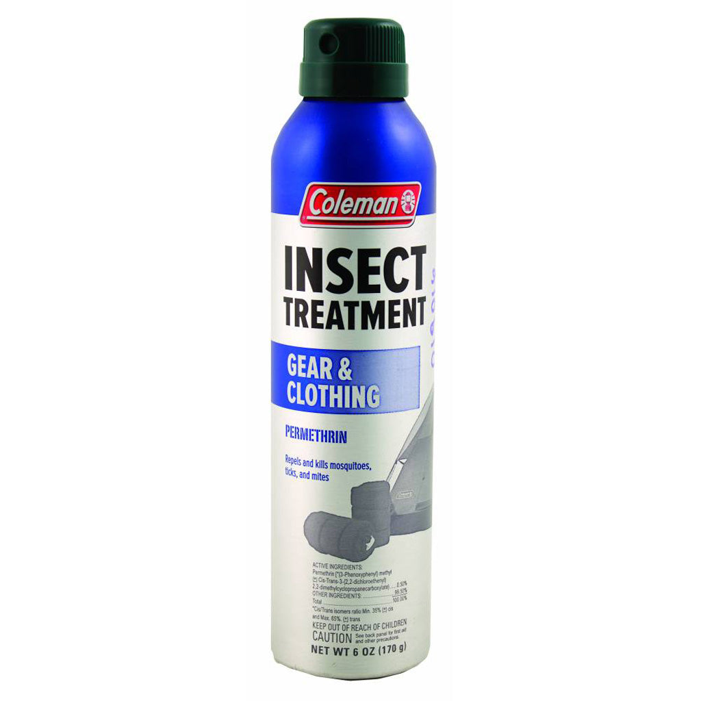 Coleman 6oz Permethrin Aerosol Clothing and Gear Repellent