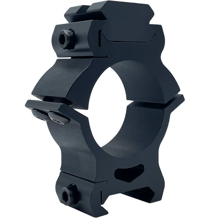 VersaRing 30mm Universal Horizontal Scope Rings Black Weaver/Picatinny